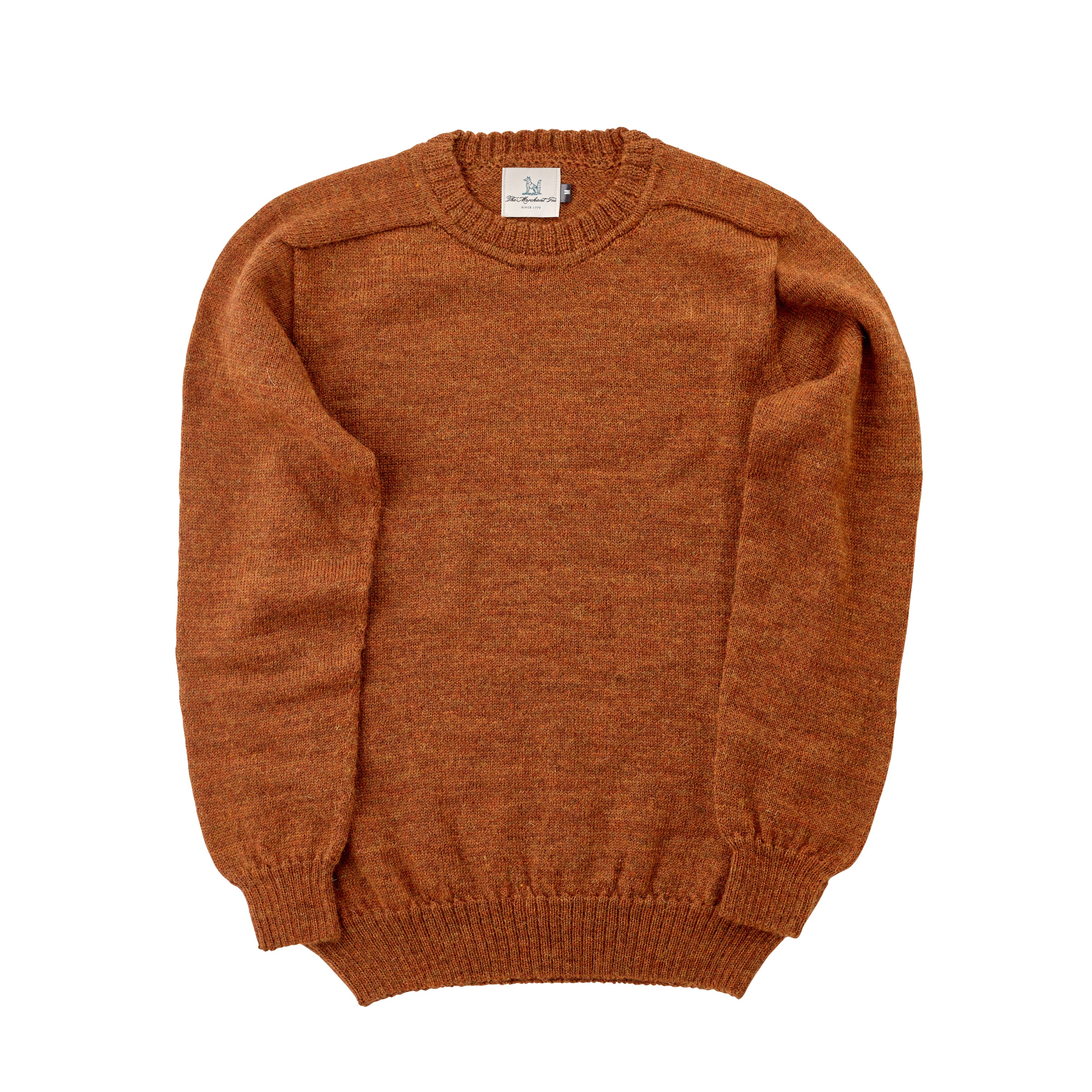 The Lightweight Crew Neck Jumper in Cinnamon