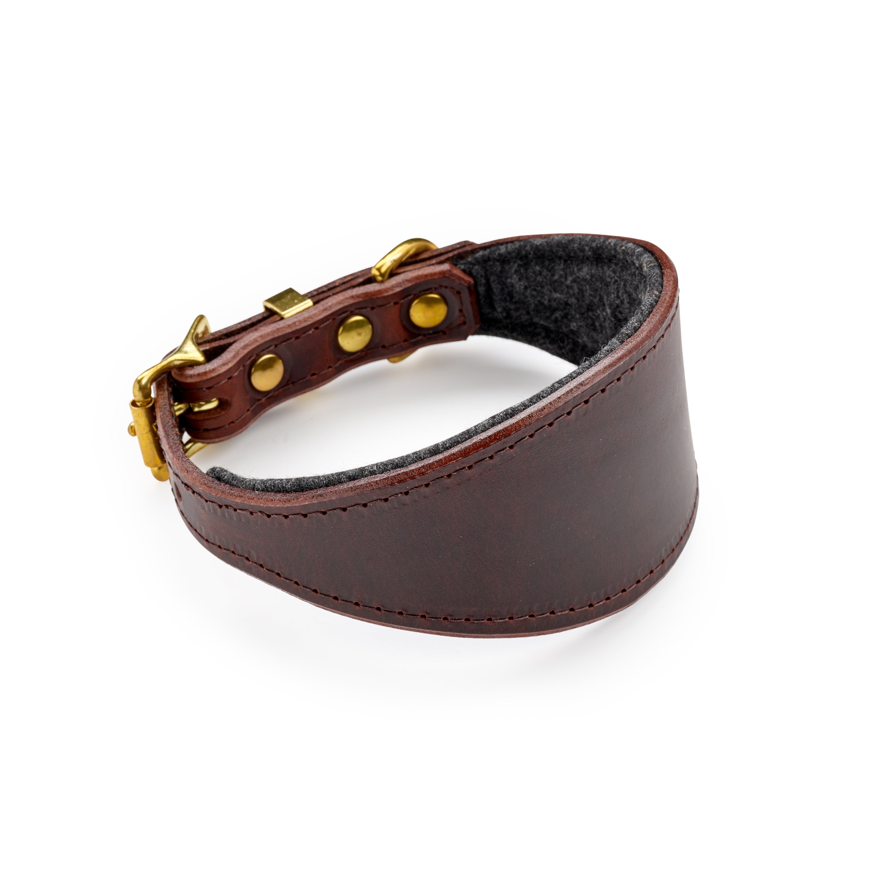 Fox x Storeys & Tails Dark Chocolate Sight Hound Collar