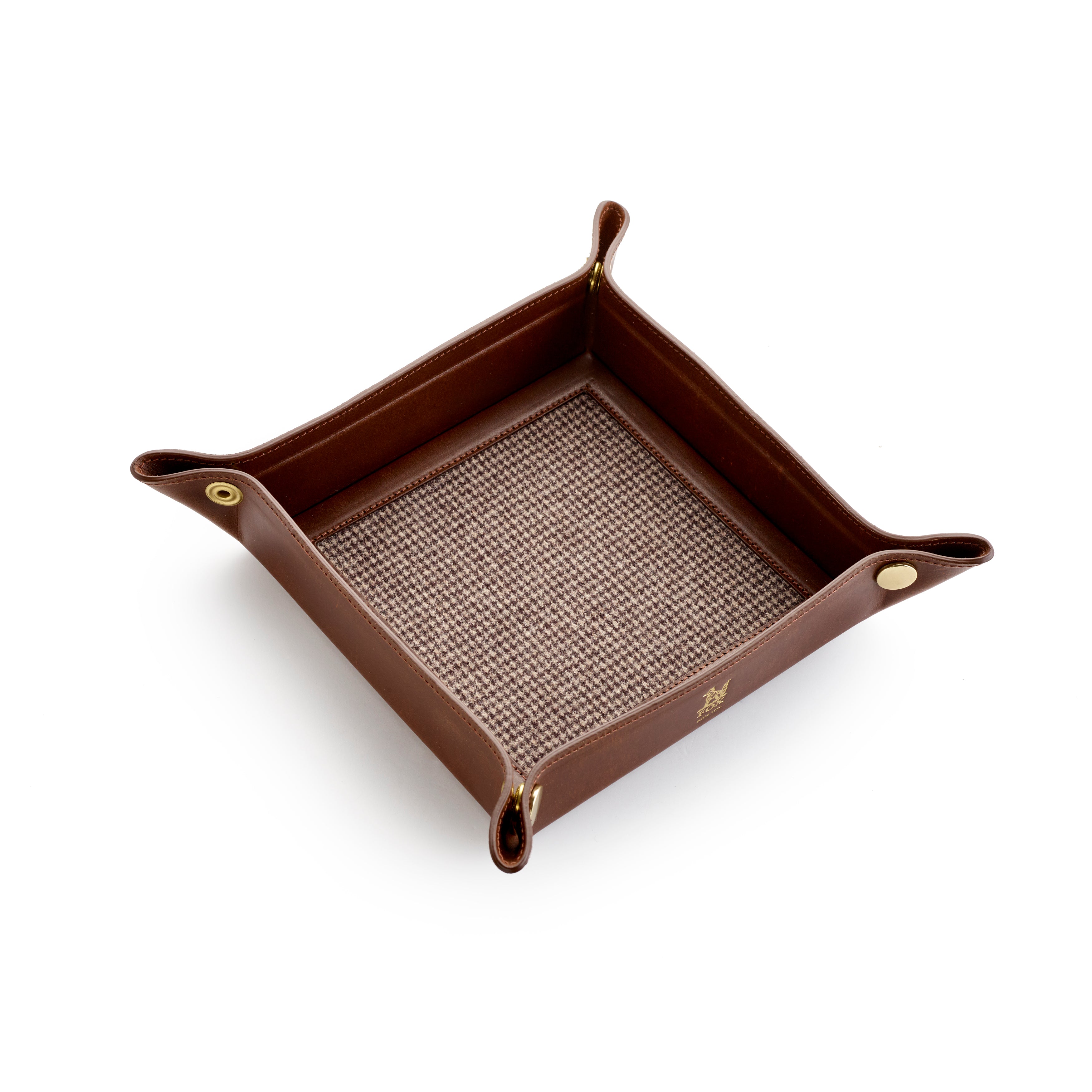 The Leather Travel Valet Tray