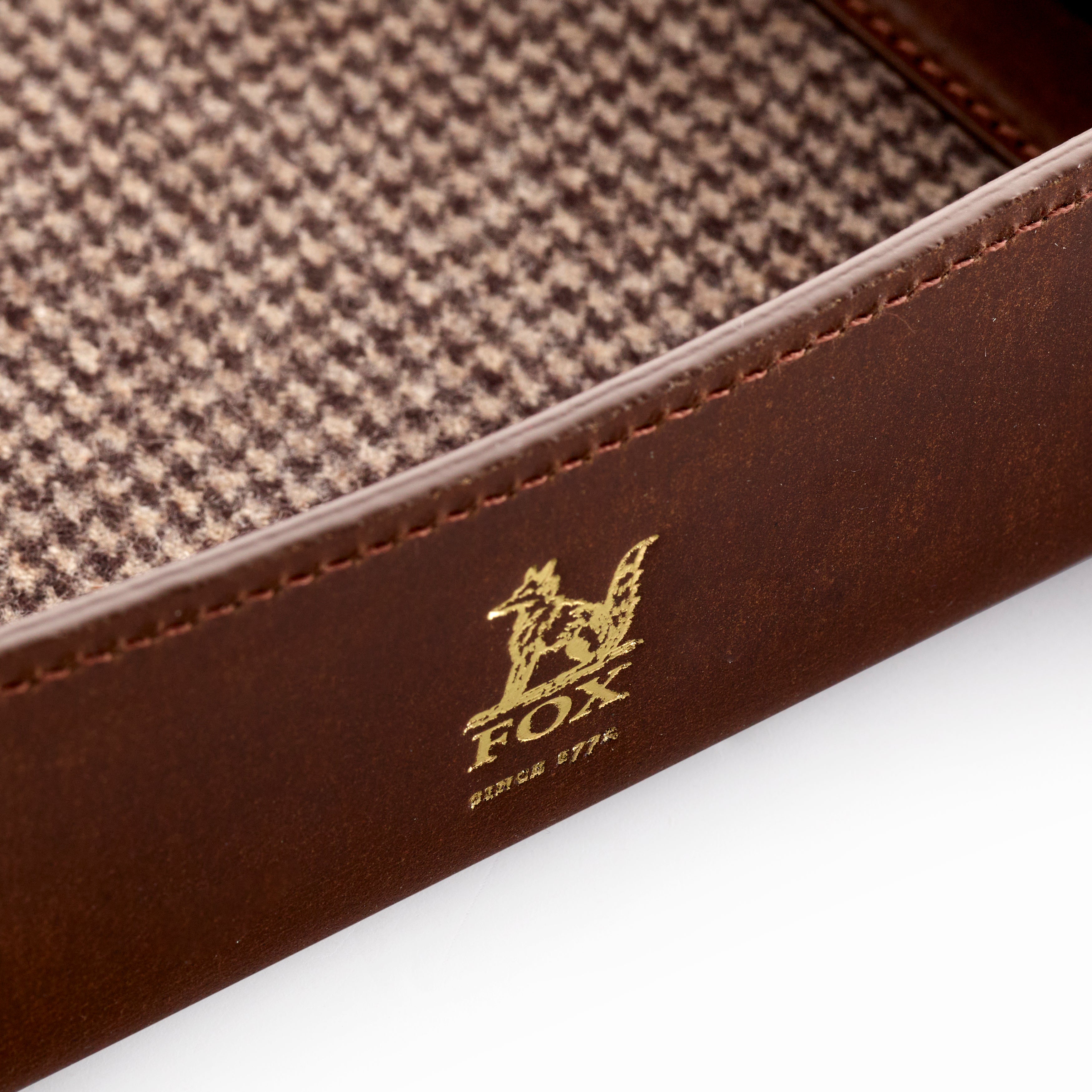 The Leather Travel Valet Tray