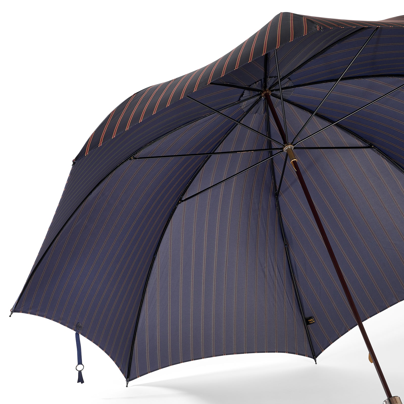 Fox Umbrellas Walnut Handle 1956 Edition Navy Umbrella