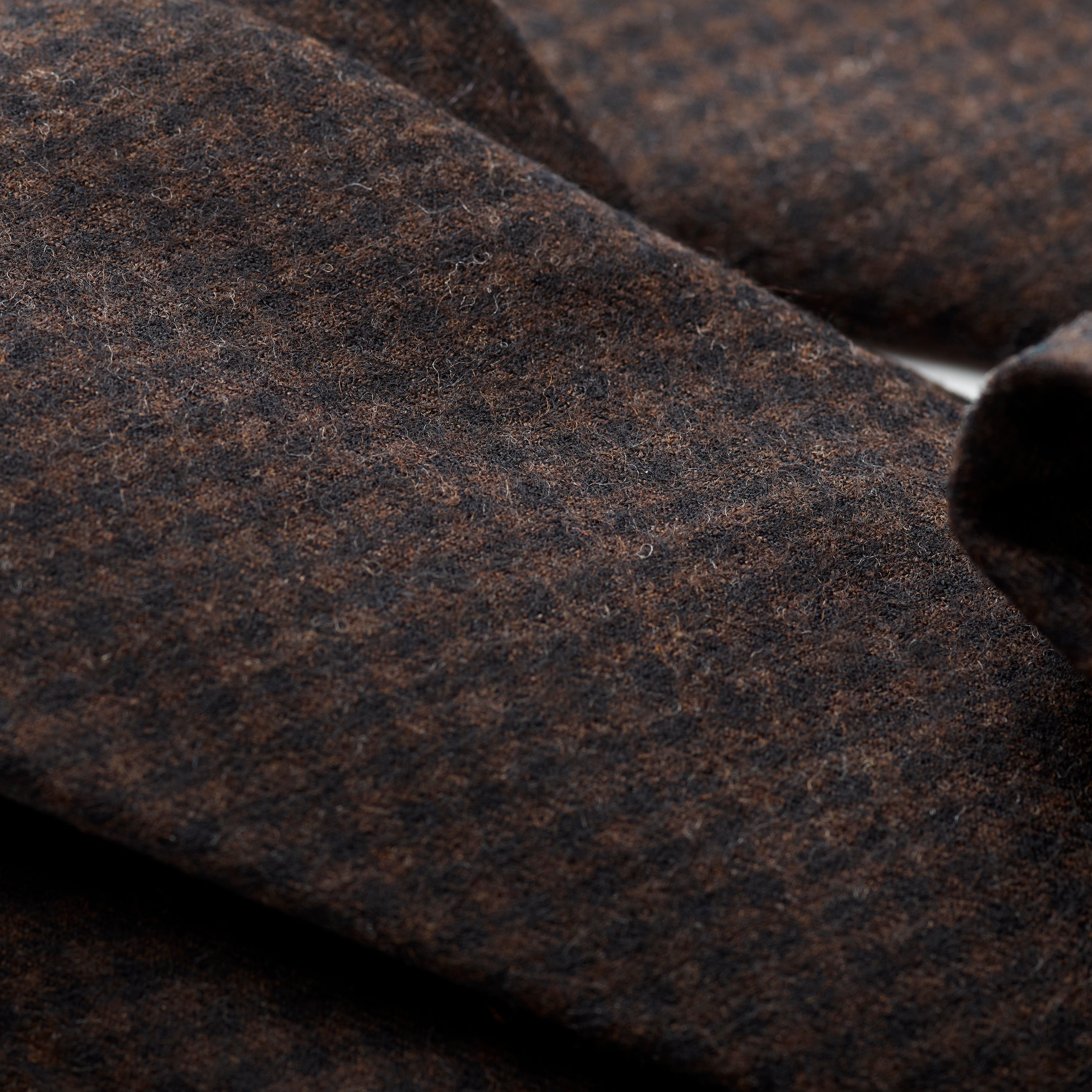 Fox 4 Fold Brown Check Anniversary Edition Tie