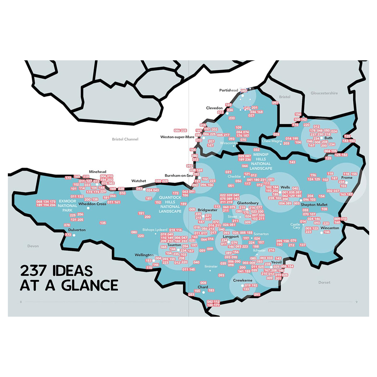 237 Ideas for Stuff to Do and Places to Go in Somerset with Kids Paperback Book