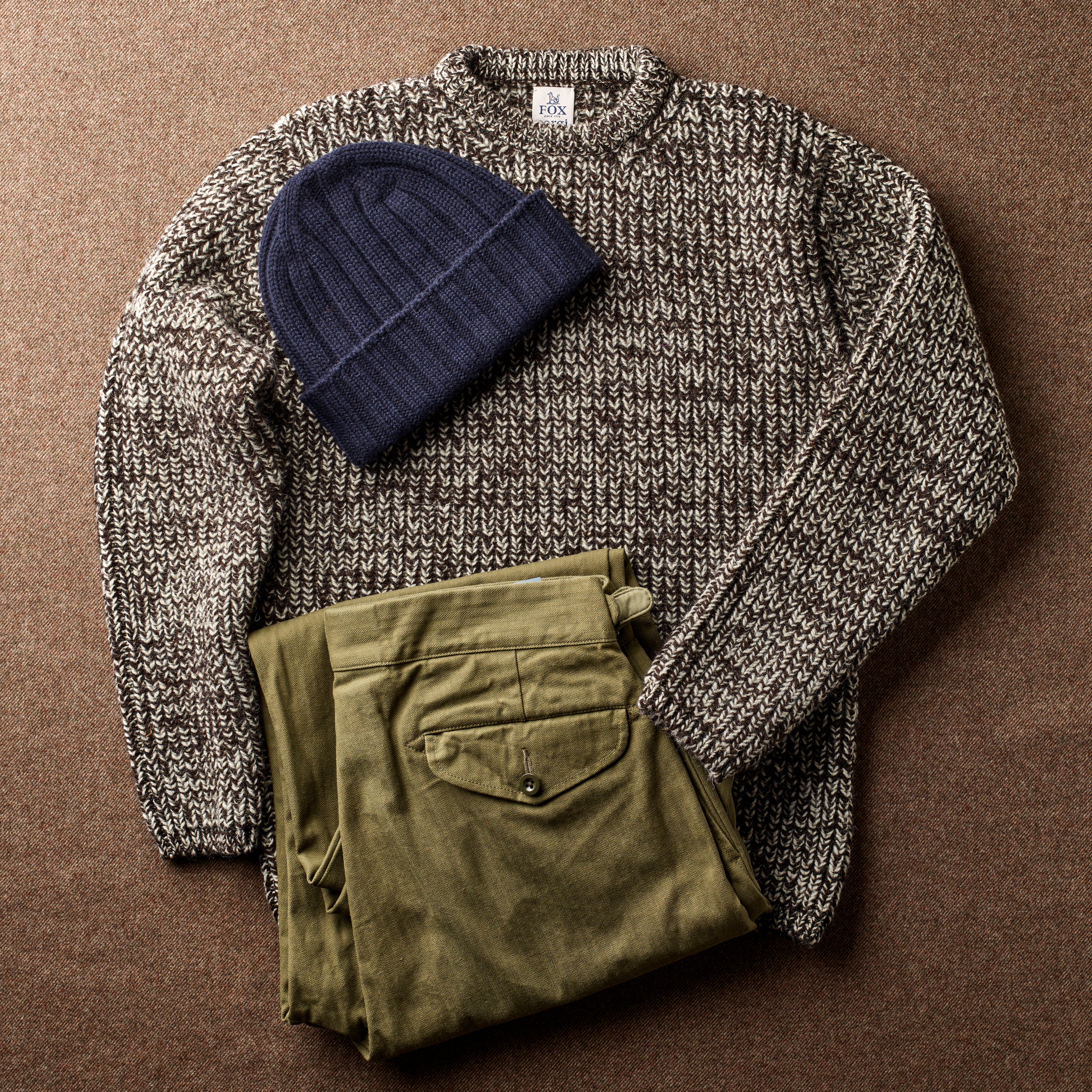 FOX x CORGI The Marine Sweater