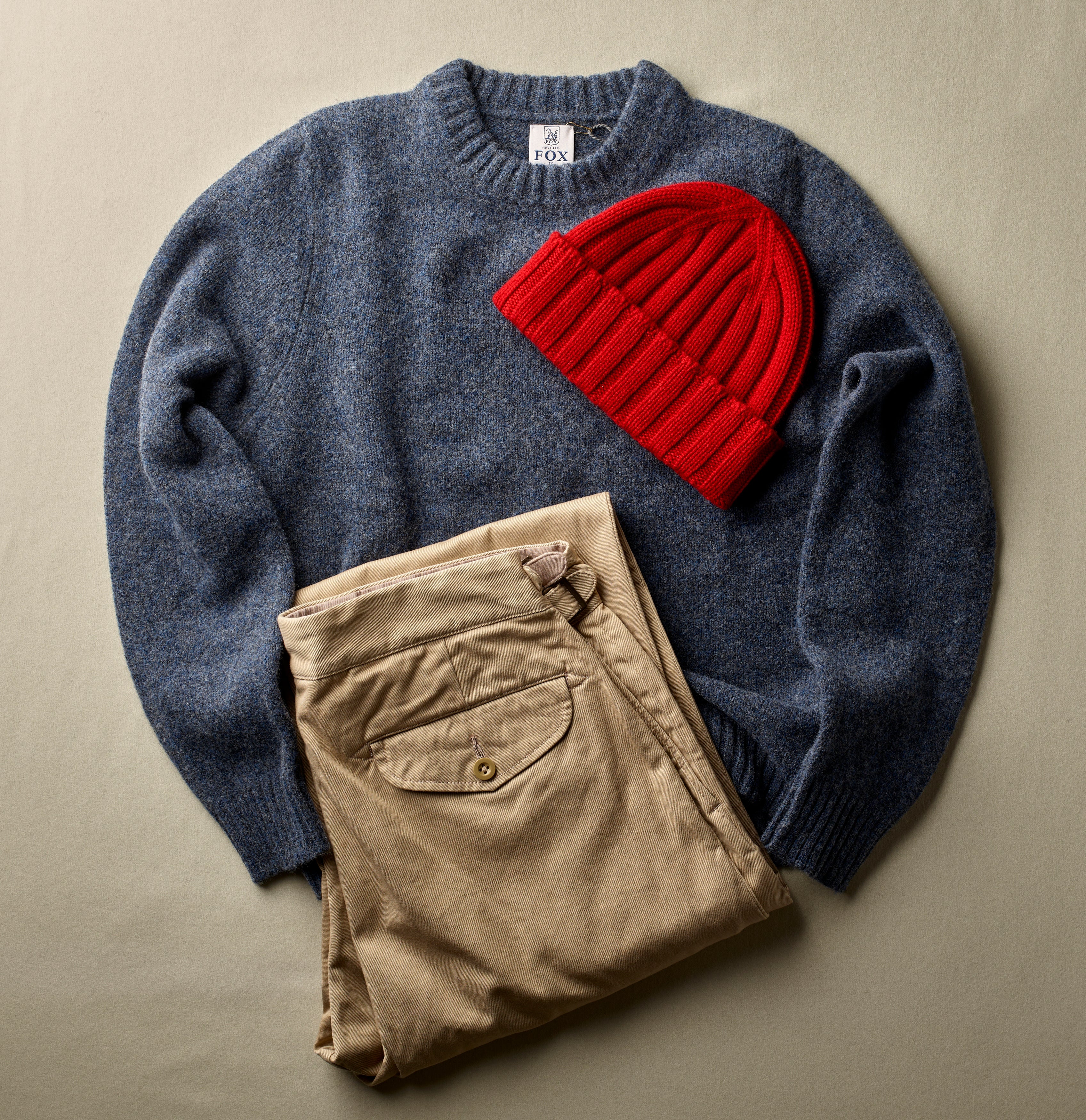 The Whortleberry Crew Neck Woollen Sweater