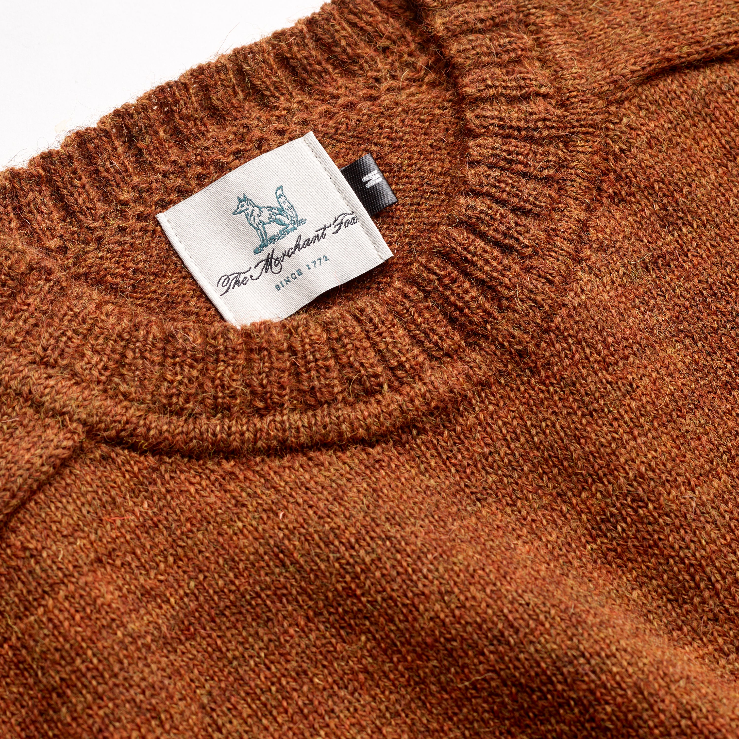The Lightweight Crew Neck Jumper in Cinnamon