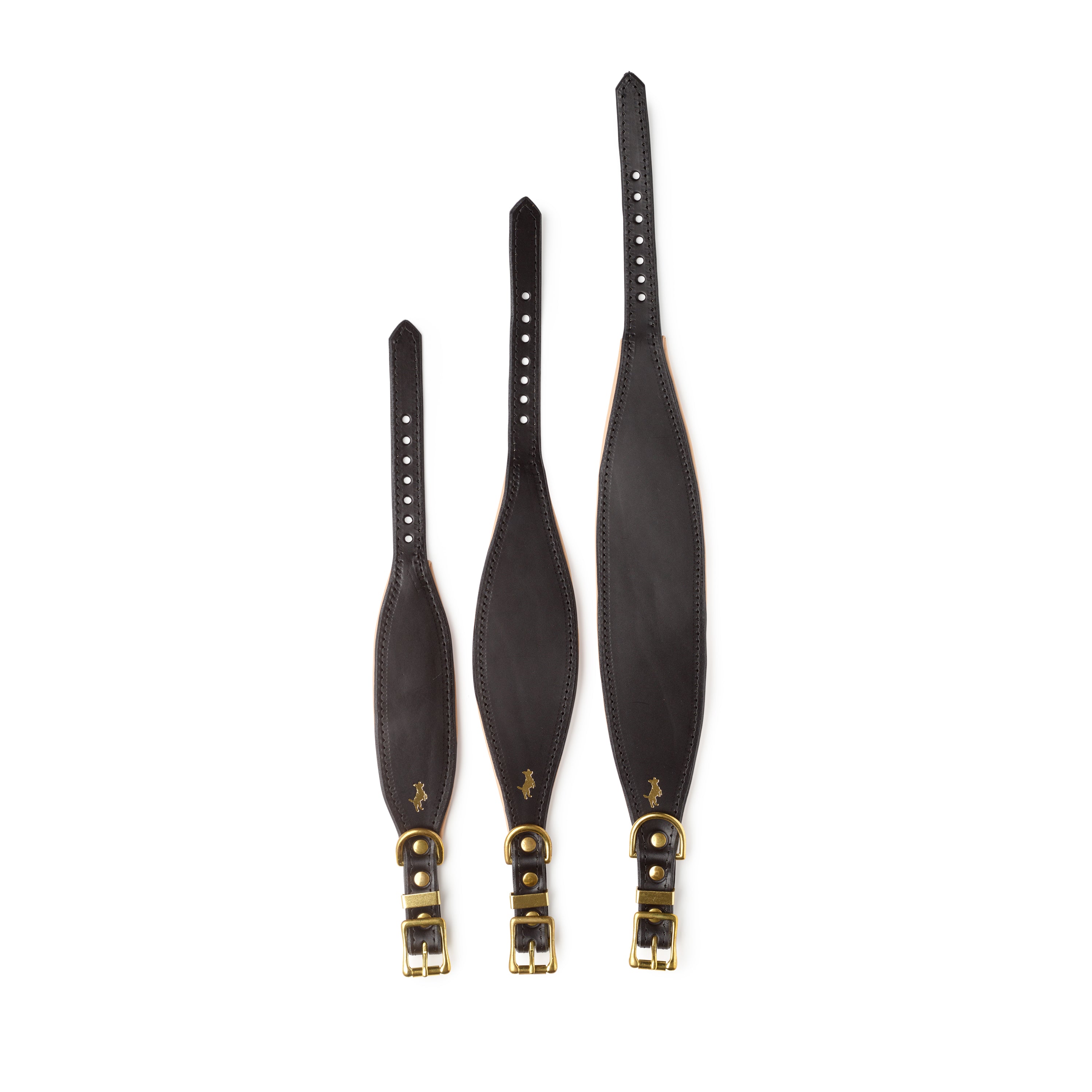 Storeys & Tails Black Sight Hound Collar