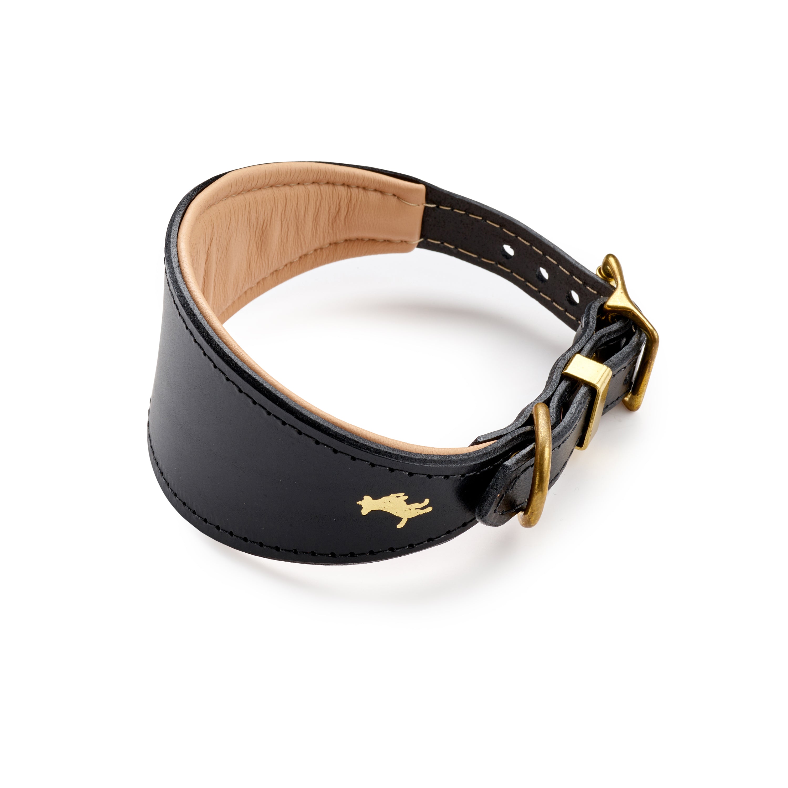 Storeys & Tails Black Sight Hound Collar