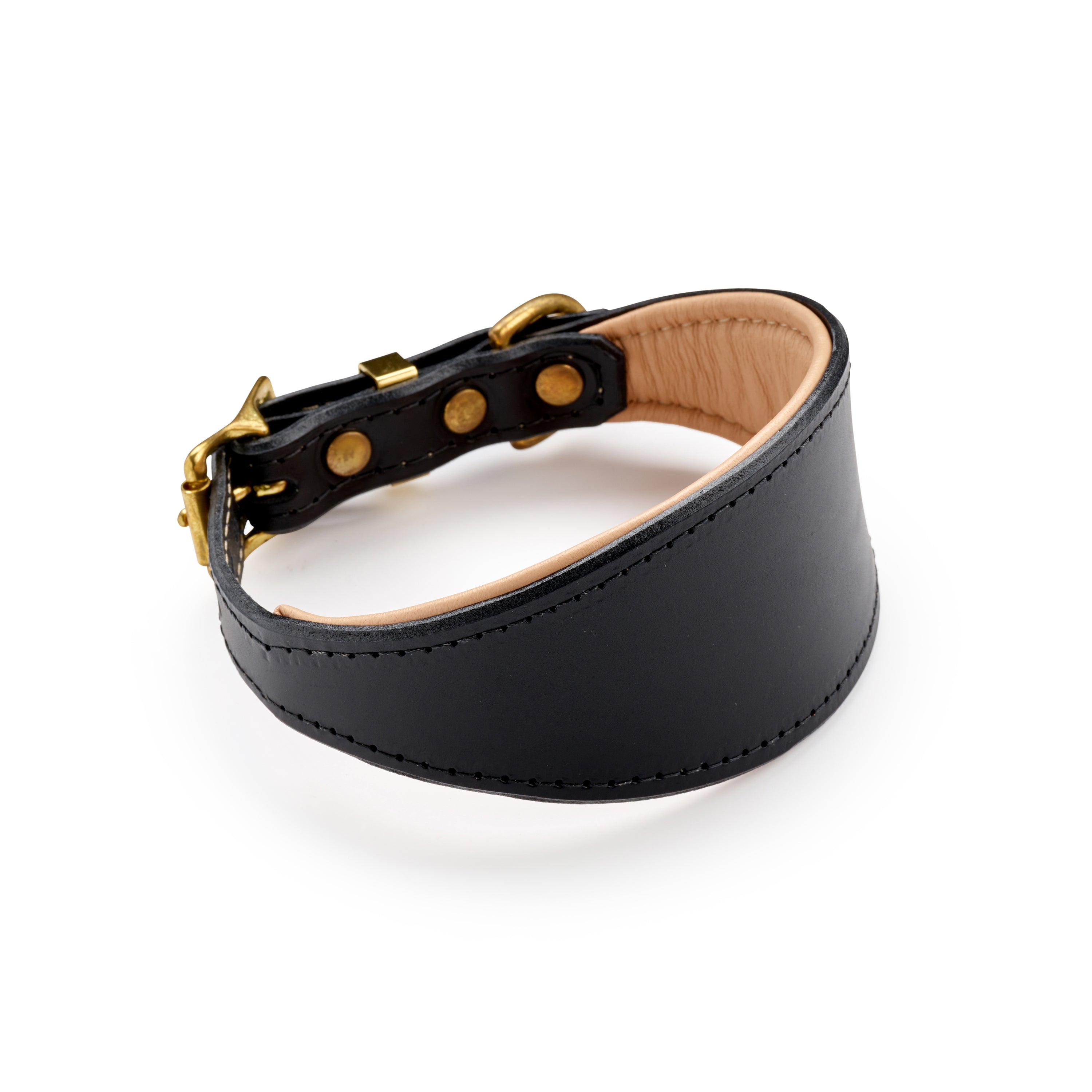 Storeys & Tails Black Sight Hound Collar