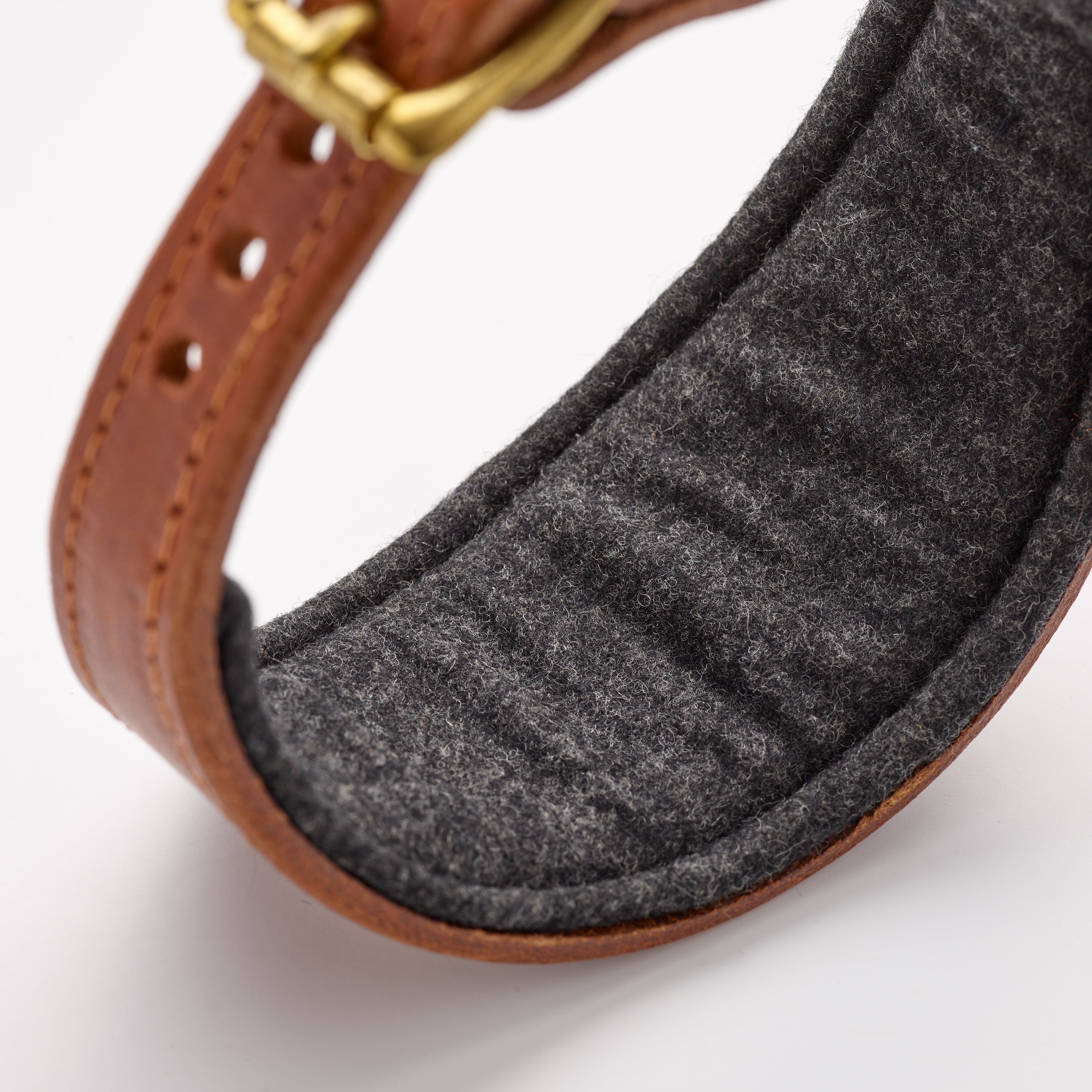 Fox x Storeys & Tails Chestnut Brown Sight Hound Collar