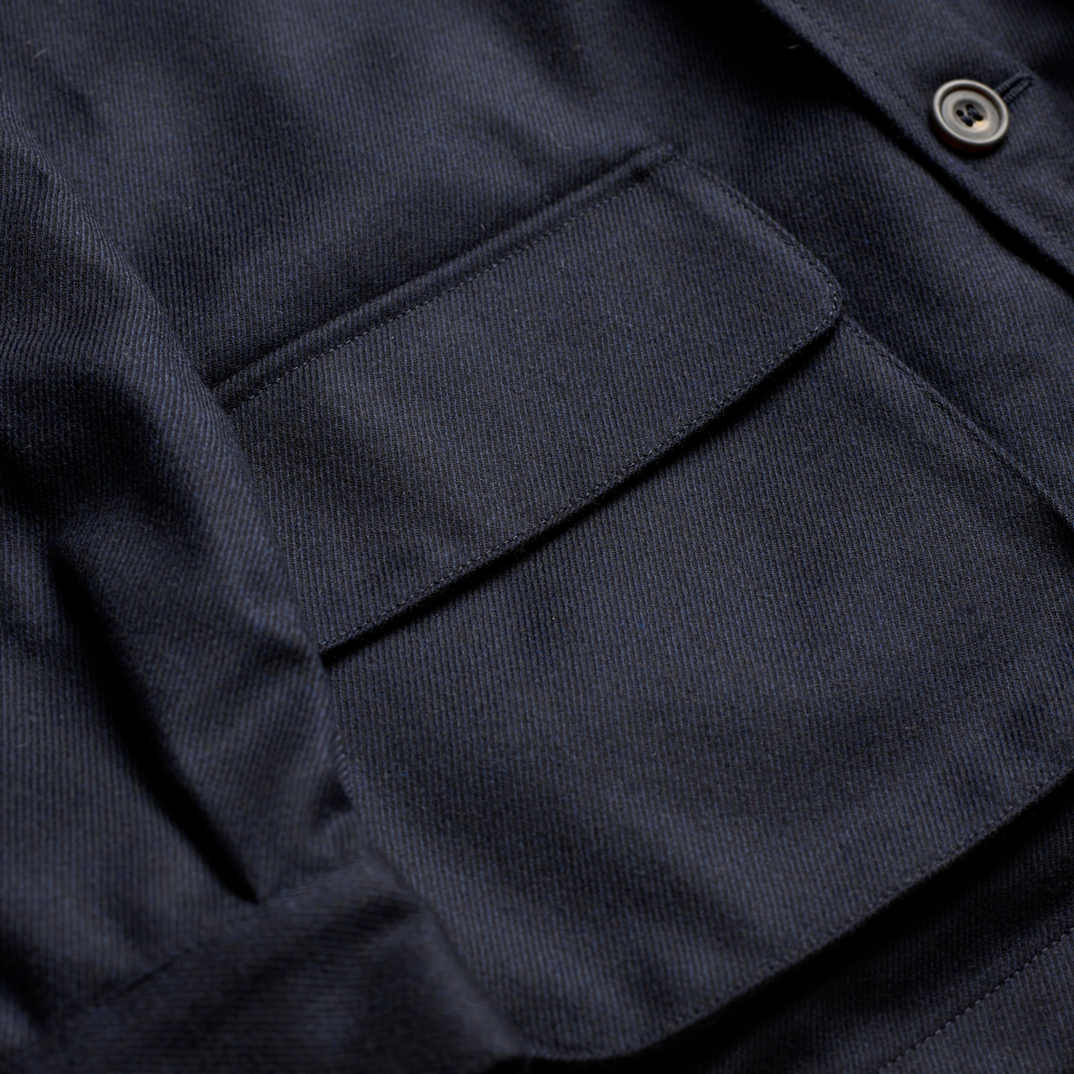 The Fox Somerset Drill Blue Jacket