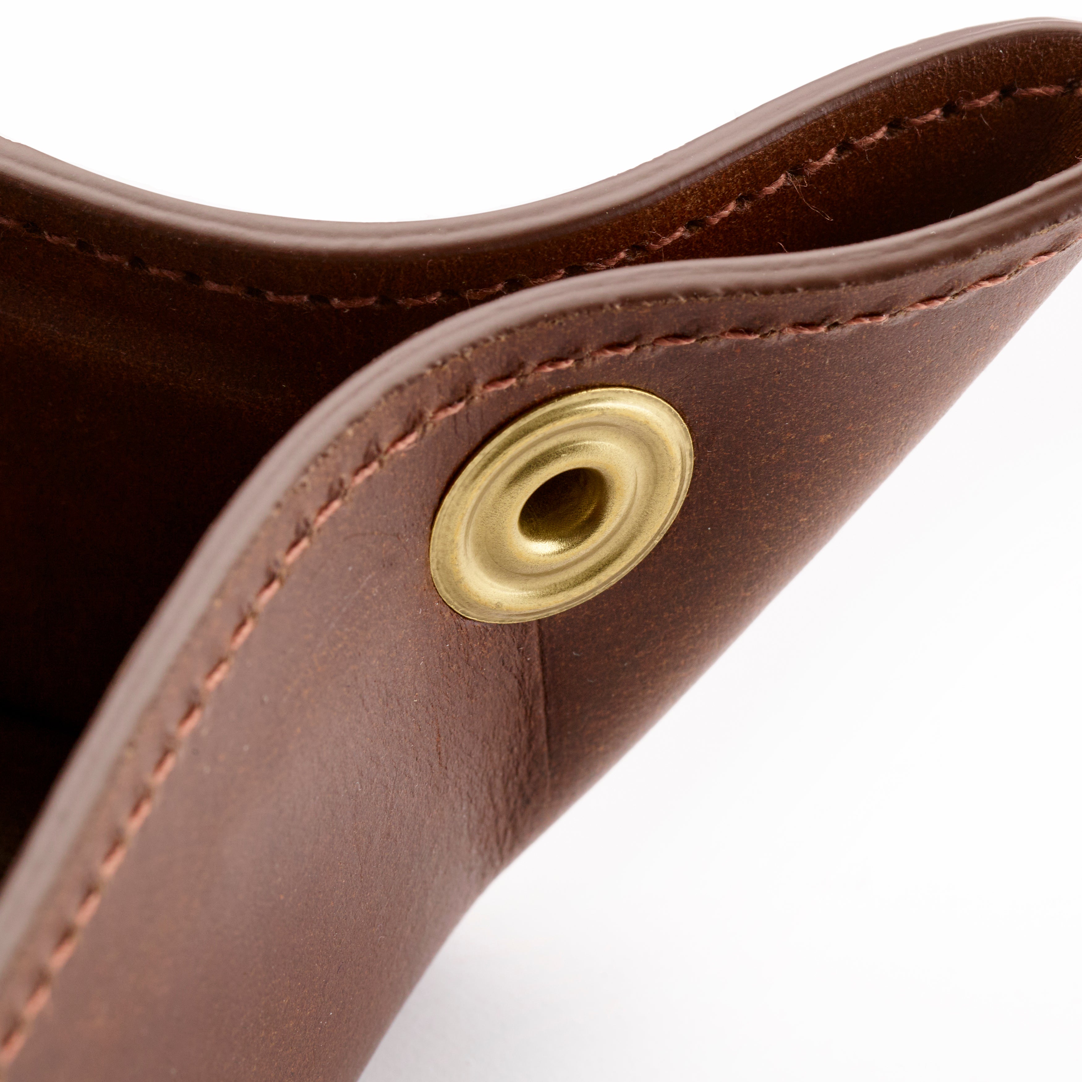 The Leather Travel Valet Tray