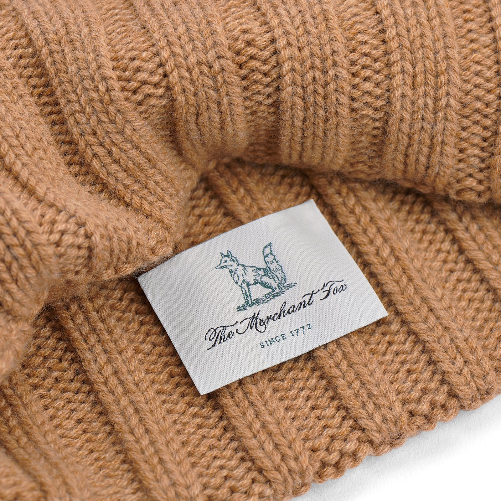 Cashmere Knitted Cap Iced Coffee