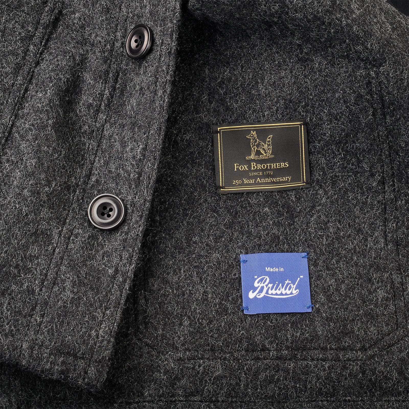 The Romney Marsh Charcoal Utility Jacket