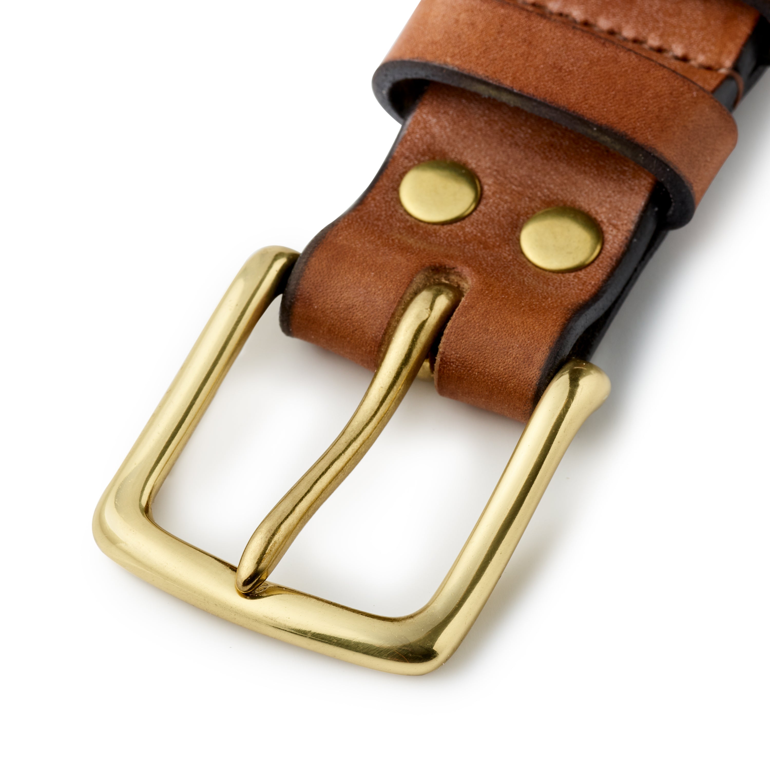 Oak Bark Tanned Leather Belt Frame